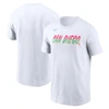 Nike White San Diego Padres 2022 City Connect Wordmark T-shirt In White