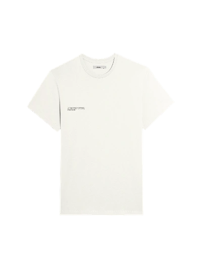 Pangaia Organic Cotton T-shirt Core In Off-white