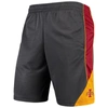 Colosseum Charcoal Iowa State Cyclones Turnover Team Shorts In Charcoal