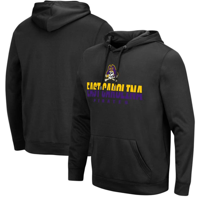 Colosseum Black Ecu Pirates Lantern Pullover Hoodie