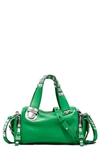Marc Jacobs The Mini Satchel Bag In Fern Green