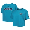 Pro Standard Teal Charlotte Hornets Classics Boxy T-shirt In Teal