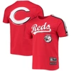 Pro Standard Red Cincinnati Reds Taping T-shirt In Red
