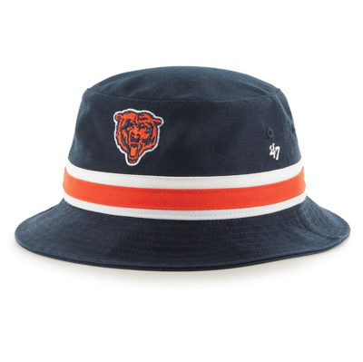 47 ' Navy Chicago Bears Striped Bucket Hat