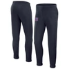 Nike Men's  Fc Barcelona French Terry Soccer Pants In Navy