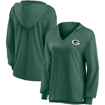 Fanatics Branded Green Green Bay Packers Jumper V-neck Pullover Hoodie