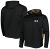 DUNBROOKE DUNBROOKE BLACK/CAMO CINCINNATI REDS RANGER PULLOVER HOODIE