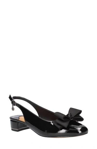 J. Reneé Tanay Slingback Pump In Black