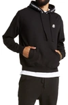 Billionaire Boys Club Logo Tape Hoodie In Black