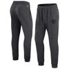 Fanatics Branded Heather Charcoal Los Angeles Kings Authentic Pro Road Jogger Sweatpants In Heather Charcoal