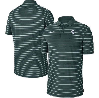 Nike Green Michigan State Spartans Icon Victory Coaches 2022 Early Season Performance Polo