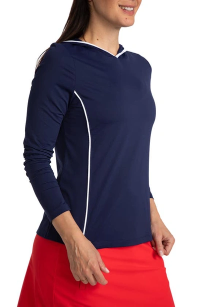 Kinona Layer It Up Hoodie In Navy