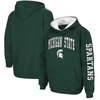 COLOSSEUM YOUTH COLOSSEUM GREEN MICHIGAN STATE SPARTANS 2-HIT TEAM PULLOVER HOODIE
