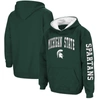 Colosseum Youth  Green Michigan State Spartans 2-hit Team Pullover Hoodie In Green