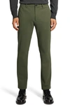 Theory Men's Zaine Precision Ponte Slim-straight Chino-style Pants In Uniform