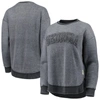 Pressbox Black Georgia Bulldogs Ponchoville Pullover Sweatshirt In Black