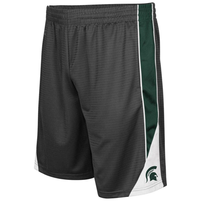 Colosseum Charcoal Michigan State Spartans Turnover Shorts