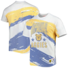 Mitchell & Ness Men's  White North Carolina A&t Aggies Paintbrush Sublimated T-shirt In White
