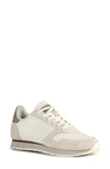 Woden Ydun Suede Mesh Ii Sneaker In Whisper White