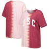 Gameday Couture Cardinal Usc Trojans Find Your Groove Split-dye T-shirt In Cardinal