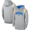 Nike Gray Ucla Bruins 2022 Game Day Sideline Performance Pullover Hoodie In Gray