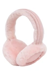 Ugg Center Strip Suede Earmuffs In Black