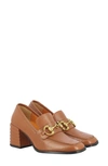 Saint G Valentina Loafer Pump In Cuoio Brown