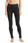 Hanro Silk Stretchy Leggings In 019 - Black