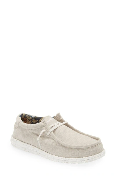 Hey Dude Wally Slip-on In Ivory