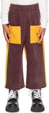 The Animals Observatory Kids Brown Emu Trousers In Brown