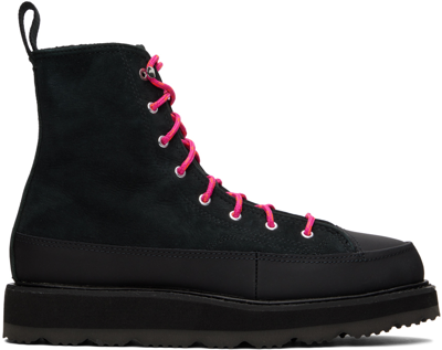 CONVERSE BLACK CHUCK TAYLOR CRAFTED BOOTS 