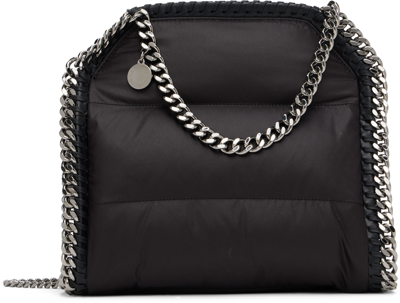 Stella Mccartney Black Mini Falabella Shoulder Bag In 1000 Black
