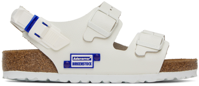 Ader Error White Birkenstock Edition Milano Tech Sandals