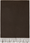 Totême Classic Virgin Wool Scarf In 856 Washed Brown