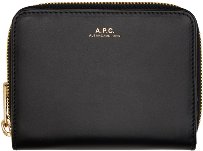 A.p.c. Black Emmanuelle Compact Wallet