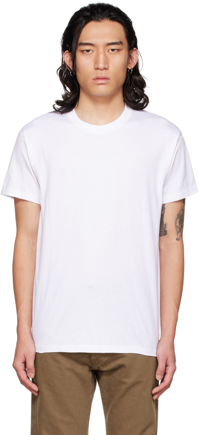 Stockholm Surfboard Club White Crewneck T-shirt