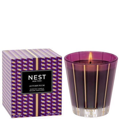 Nest New York Autumn Plum Classic Candle 230g In Purple