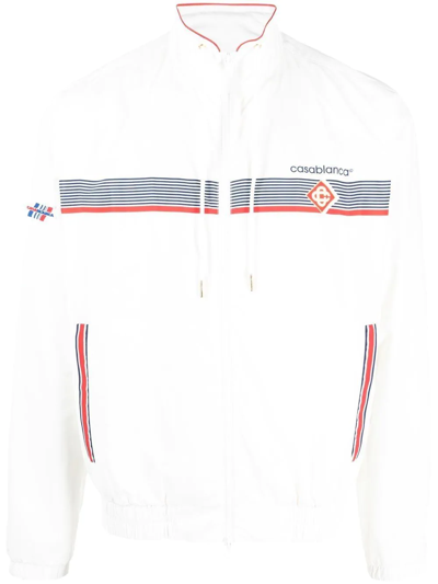 Casablanca ' Tracksuit Jacket In White