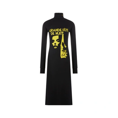 Raf Simons Robe Maxi En Modal