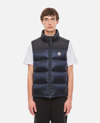 Moncler Gui Quilted Nylon Down Vest In Blue