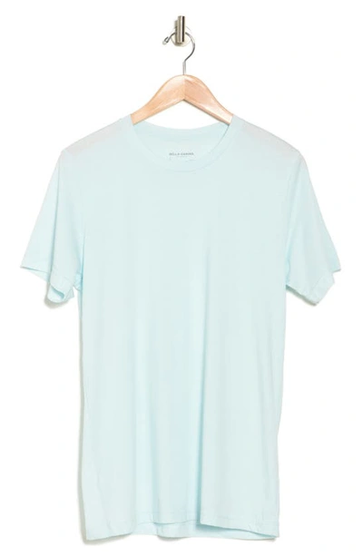 Bella+canvas Triblend Crewneck T-shirt In Ice Blue Triblend