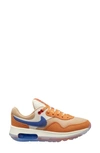Nike Kids' Air Max Motif Sneaker In Sesame/ Royal/ Curry/ Sail