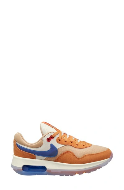 Nike Kids' Air Max Motif Sneaker In Sesame/ Royal/ Curry/ Sail