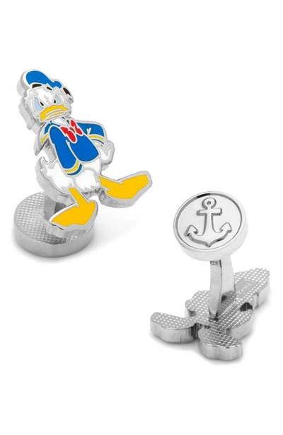 Cufflinks, Inc Donald Duck Cuff Links In Blue Multi