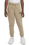 Nike Sportswear Tech Fleece Big Kids Pants In Brown