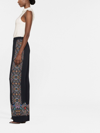ETRO STRAIGHT LEG TROUSERS WITH ABSTRACT PRINT