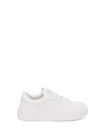 Dolce & Gabbana `roma` Sneakers In Bianco