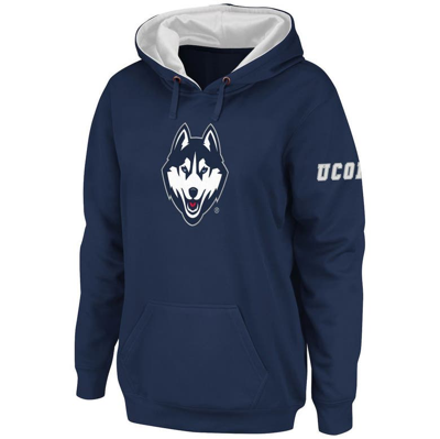 Stadium Athletic Navy Uconn Huskies Big Logo Pullover Hoodie