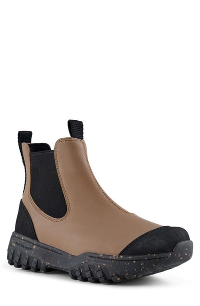 Woden Magda Track Waterproof Boot In Latte