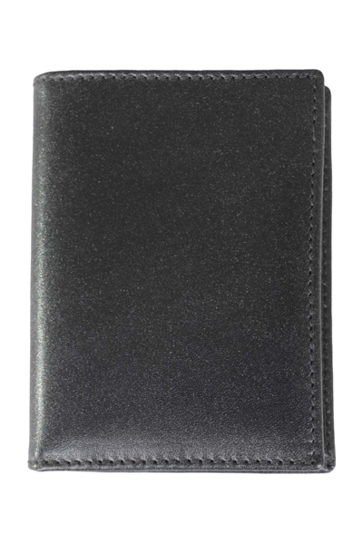 Comme Des Garçons Wallet Logo Printed Bi In Black